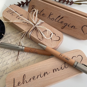 personalisierter Kugelschreiber mit Etui