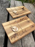 Snack board, wooden board, breakfast board, personalized board, snack board gift idea for birthdays, Father's Day and much more.