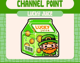 Lucky Leprechaun Juice Twitch Channel Point St Patricks Day Reward