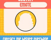Custom Emote Design For Twitch, Streamers, Discord, Unique Personalized Emotes, Contact Before Purchase