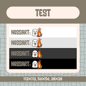 Chilling Ghost Animated Emote for Twitch and Discord, Kawaii Ghost with Coffee and Burning Laptop for Spooky Season and Halloween Streams