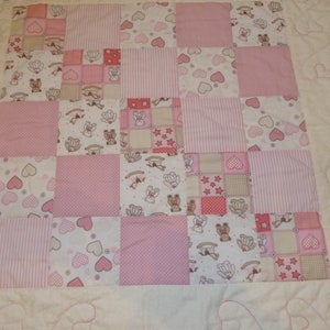 Pink Baby Quilt