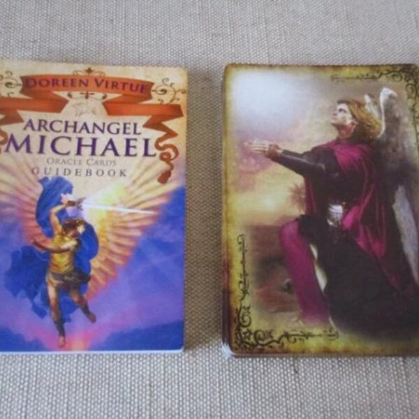 Archangel Michael Oracle Cards w/ Silk Bag Doreen Virtue