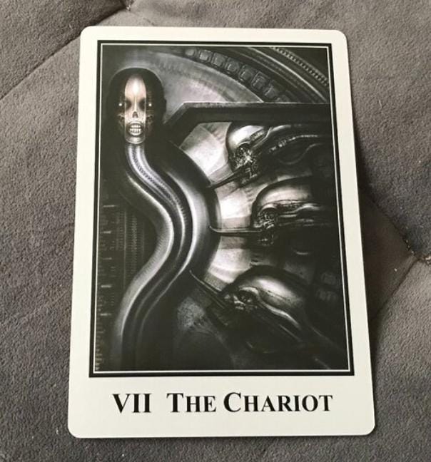 Baphomet Tarot of the Underworld RARE H.R. Giger Alien Artist - Etsy