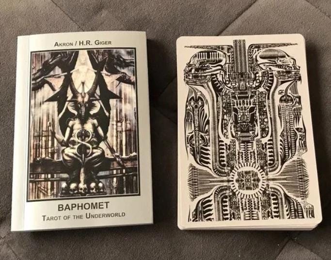HRギーガー タロットカード 洋書 エイリアン GIGER'S TAROT Hr Giger Tarot - Etsy