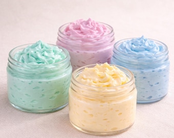 Whipped Soap for Dry Skin – Fluffy Body Wash, Gentle Cleansing, Multiple Scents