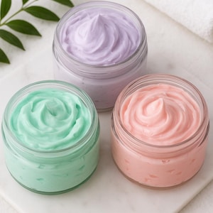 Luxurious Body Butter: 4 oz Jar, Moisturizing Self-Care