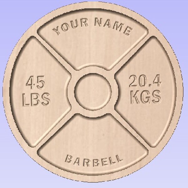 45 Lb Weight Svg File Etsy