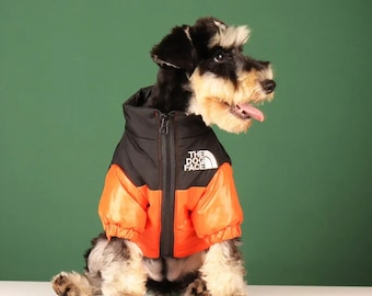 The Dog Face Pet Puffer Jacket - Warm, Weatherproof Coat for All Dogs (Multiple Sizes and Colors)