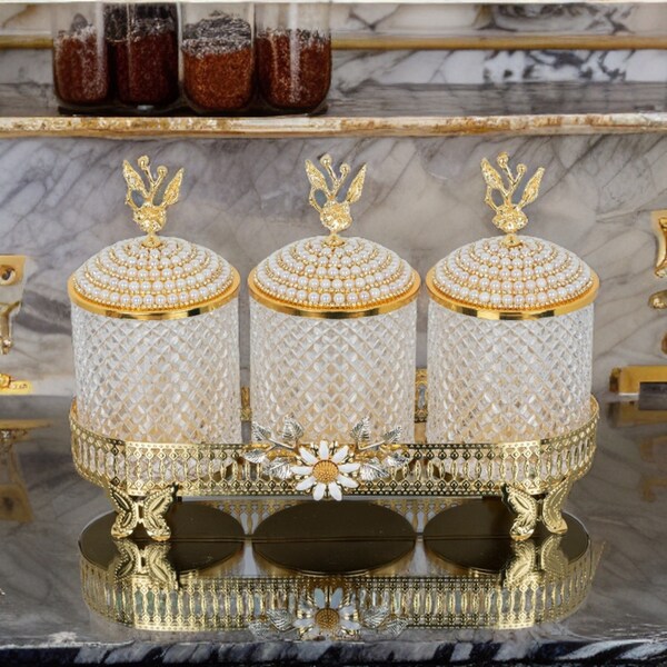 Daisy Canister Set Etsy