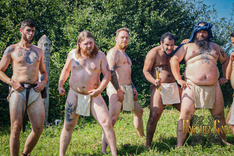 Taparrabos de lino históricos | Ropa interior hecha a mano para recreaciones históricas - Ropa de campamento romana, vikinga y medieval imagen 1