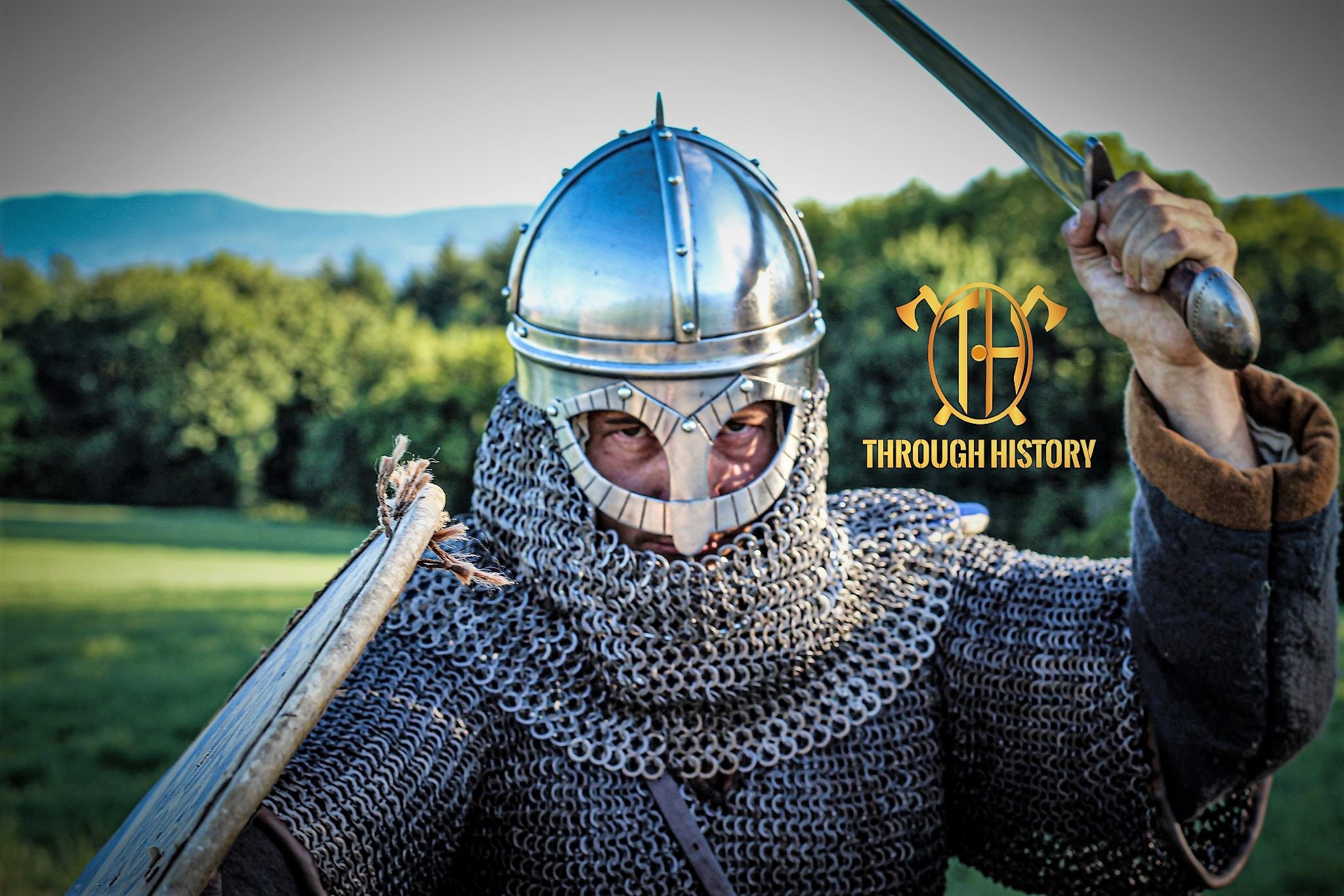 Gjermundbu Helmet Battle Ready | Viking Replica Helmet | Authentic