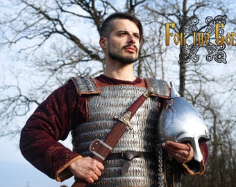 Oskol Helmet | Khazar Nomad Steel Helmet 9th-10th Century - Rus, Viking & Magyar Reenactment, Battle Ready