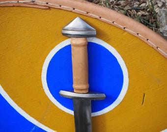 Espada vikinga tipo H | Réplica tipológica Petersen, equilibrio optimizado - Recreación histórica, coleccionismo, exhibición