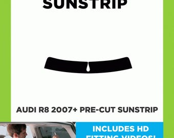 Pre Cut getönte Sonnen Streifen - Für Audi R8 2007+ - 5% Limo Intern