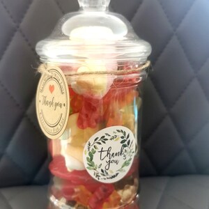 Retro Sweet Jars Filled with Sweets