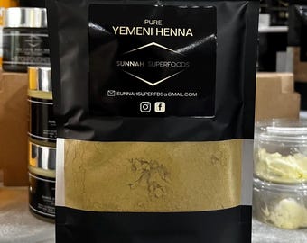 Pure Jemenitische henna (bruin)