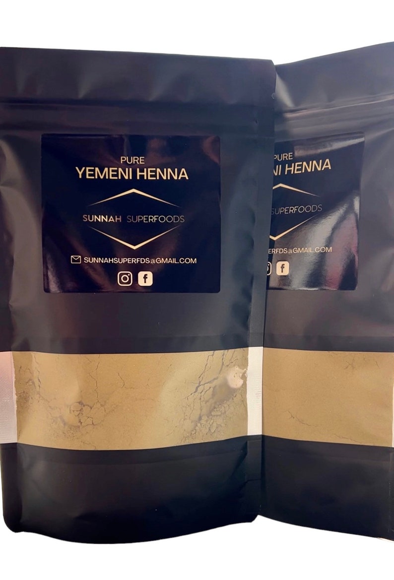 Pure Yemeni Henna Brown image 4