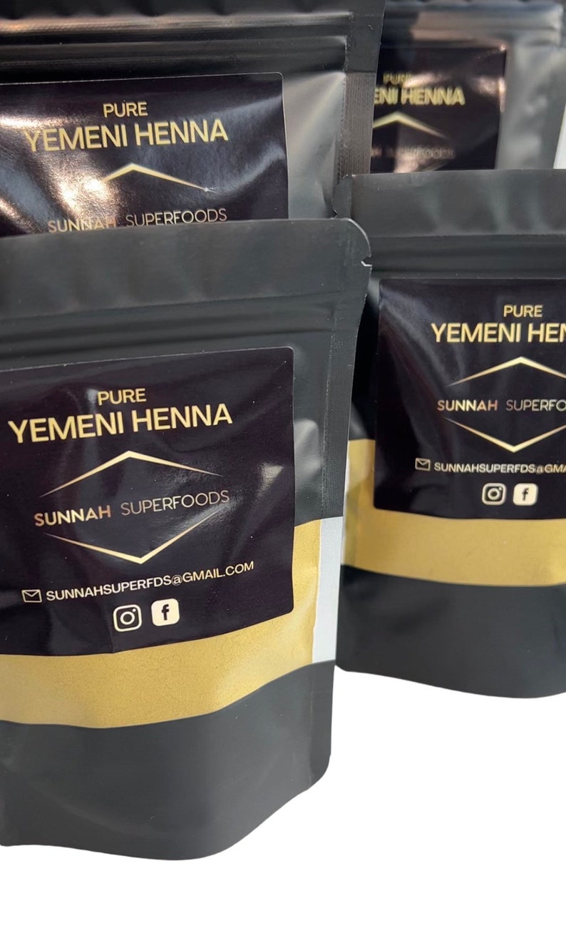 Pure Yemeni Henna Brown image 3