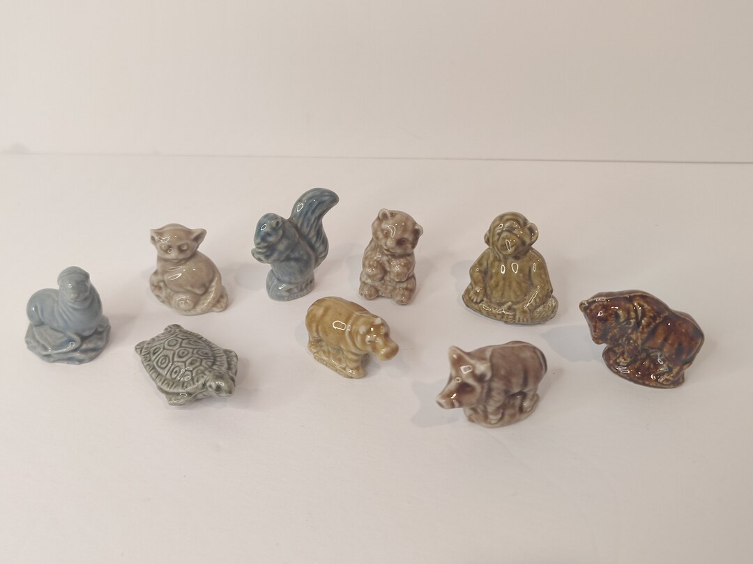 Vintage Animal Figurines Made in England Etsy