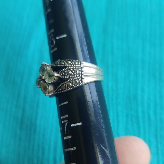 Beautiful Sterling Silver Statement Ring - image 4