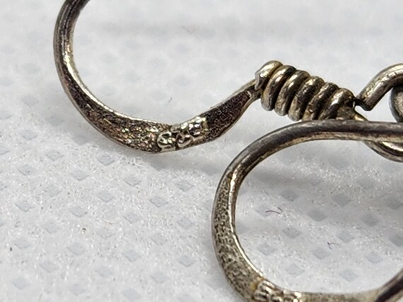 Dangling Multigemstone Sterling Silver Earrings - image 10