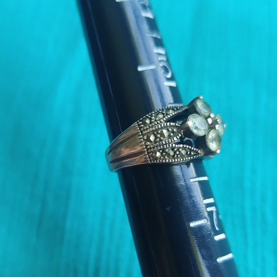 Beautiful Sterling Silver Statement Ring - image 7