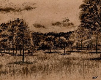 Tower Grove Park in Summer - Digital Art Print