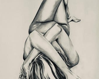 Figure Drawing 2.1 art print