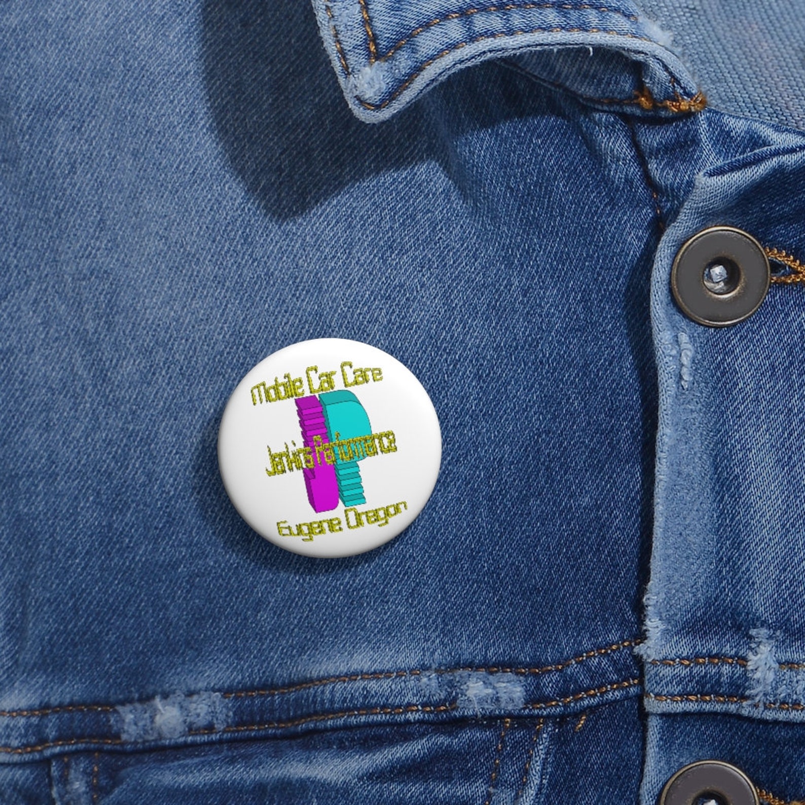 Rad Logo Button - Etsy