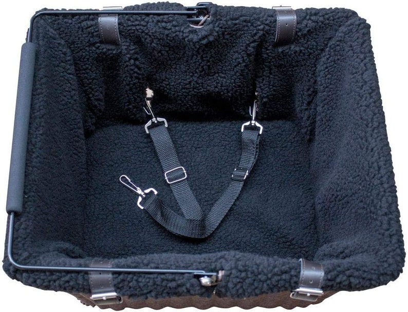 Wicker Cat Basket for Bicycle Front Bike Basket for Cat Cat Carrier for Bike Bicycle Carrier for