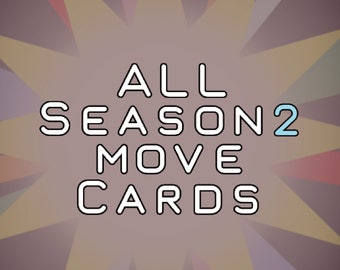 Todas las cartas de movimiento de Dinosaur King de la temporada 2