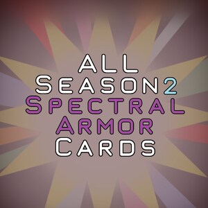 Todas las cartas de armadura espectral de Dinosaur King de la temporada 2