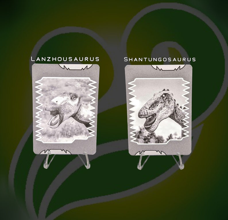 Dinosaur King Replica Grayscale Activation Cards image 5