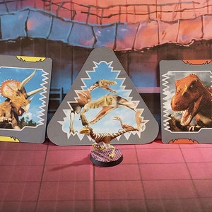 Dinosaur King Set Diorama Critical Block Velociraptor Déséquilibre du métal Episode 36 image 2