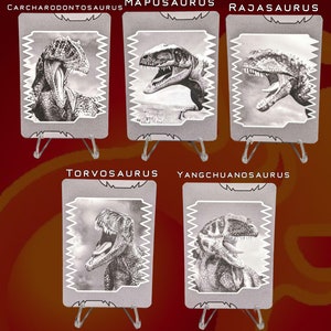 Dinosaur King Replica Grayscale Activation Cards image 6