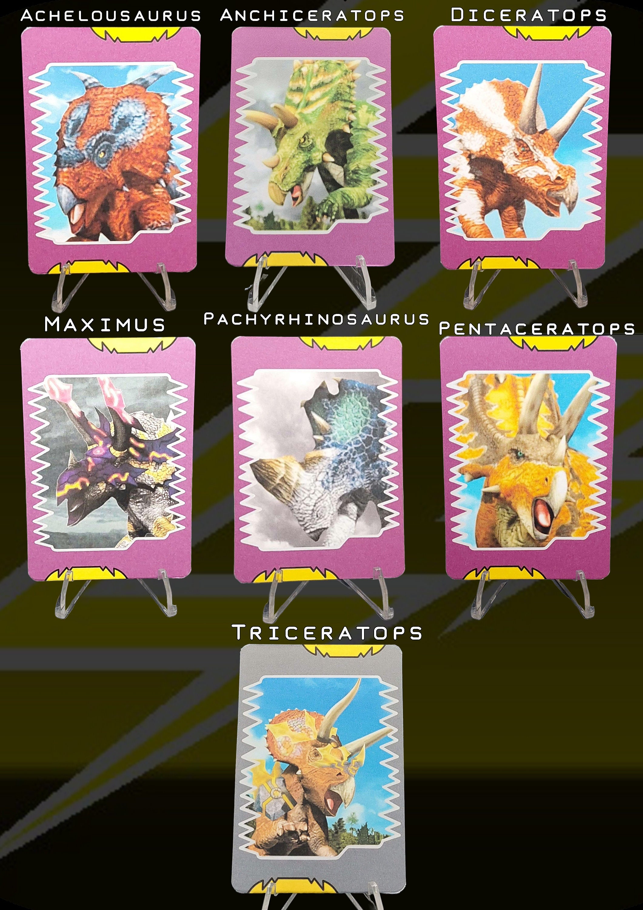 All Season 2 Dinosaur King Spectral Armor Cards - Etsy Sweden, image size:2121x3000