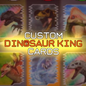 Cartes personnalisées Dinosaur King