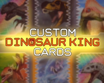 Niestandardowe karty Dinosaur King