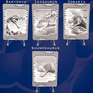 Dinosaur King Replica Grayscale Activation Cards image 7