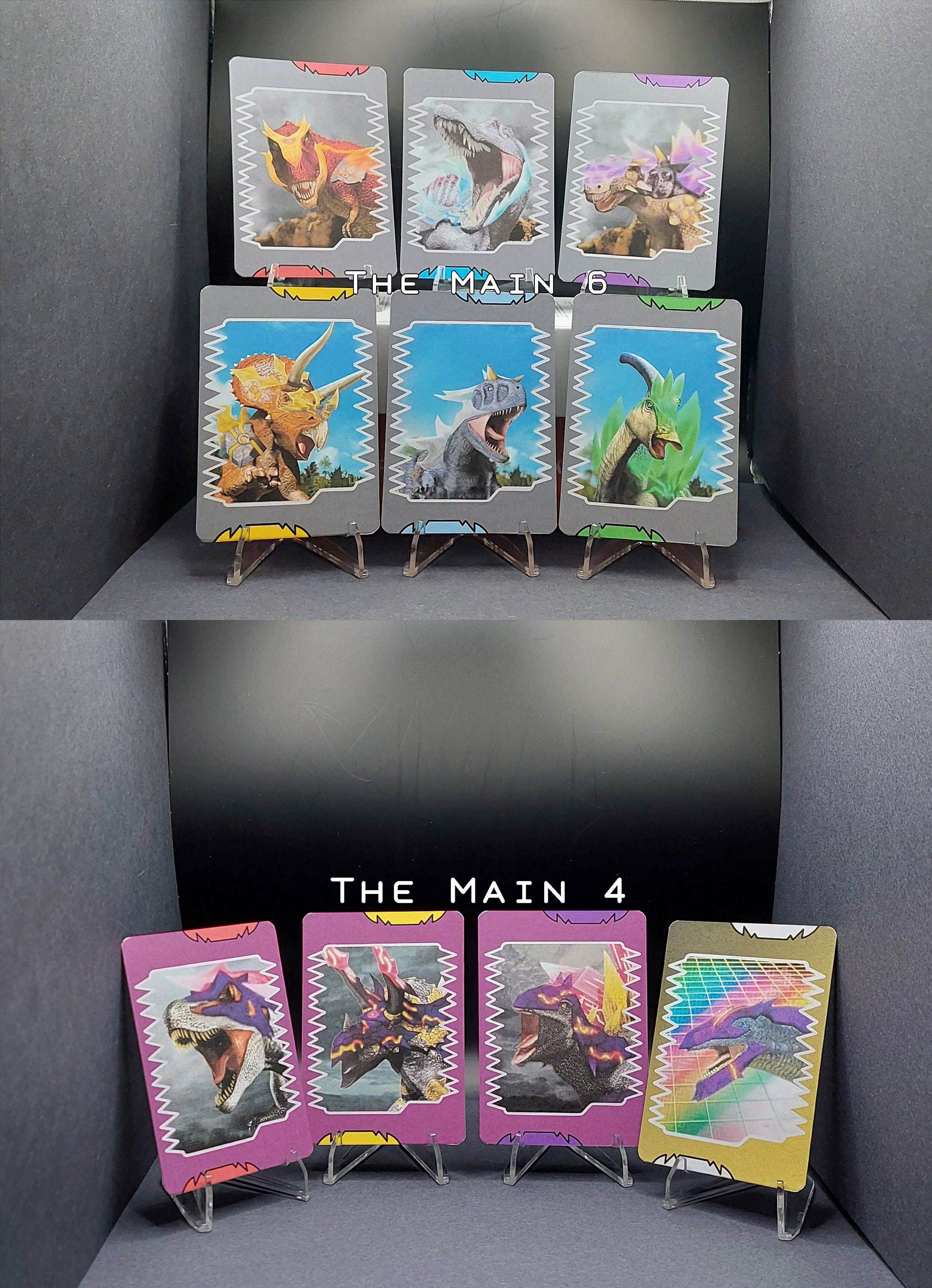 Dinosaur King Replica Spectral Armor Cards - Etsy