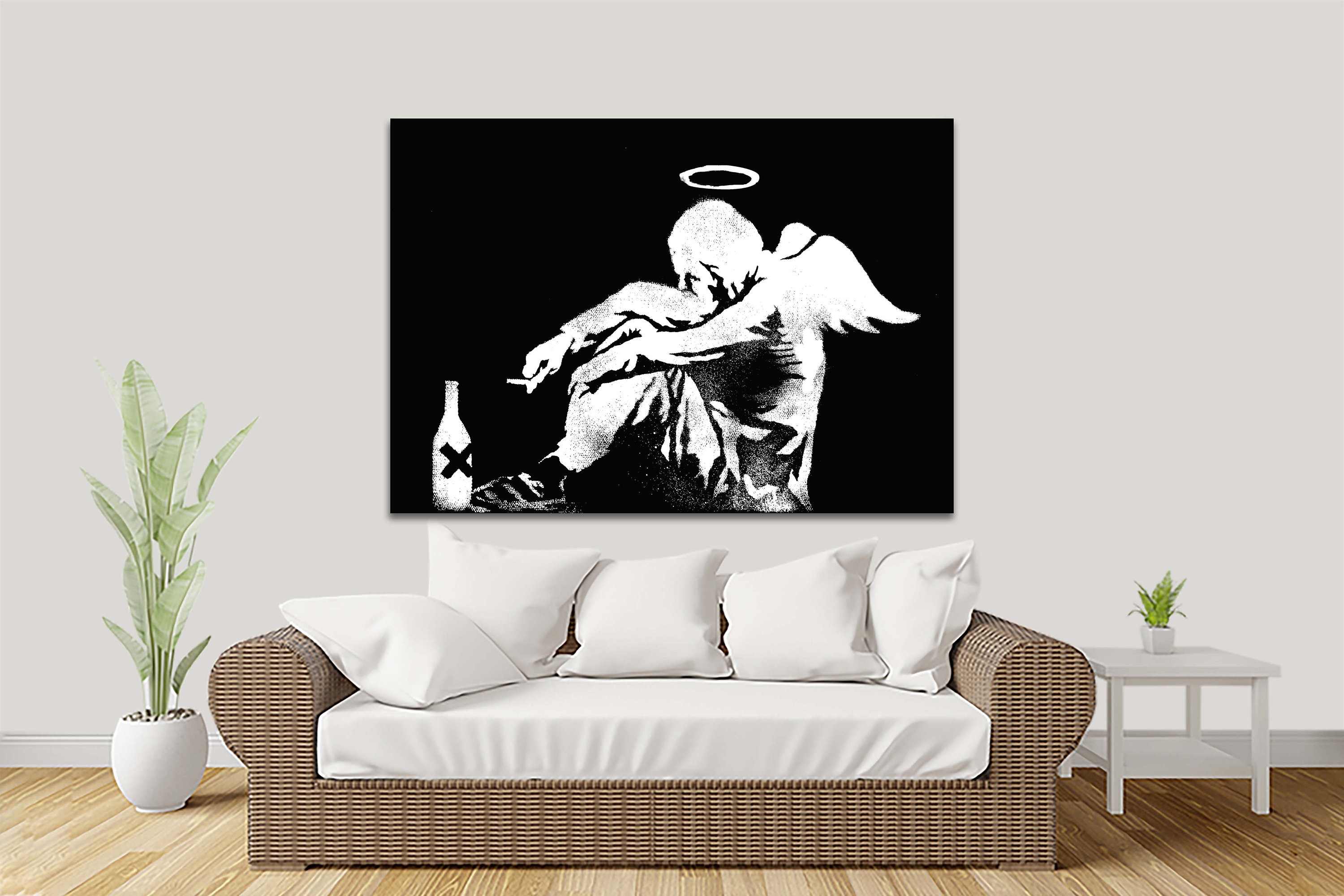 Banksy Fallen Angel Meaning