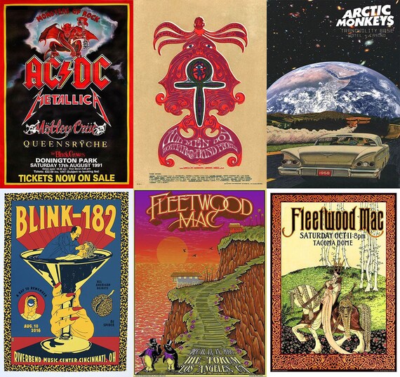 1970s rock posters