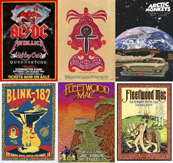 1970s rock posters