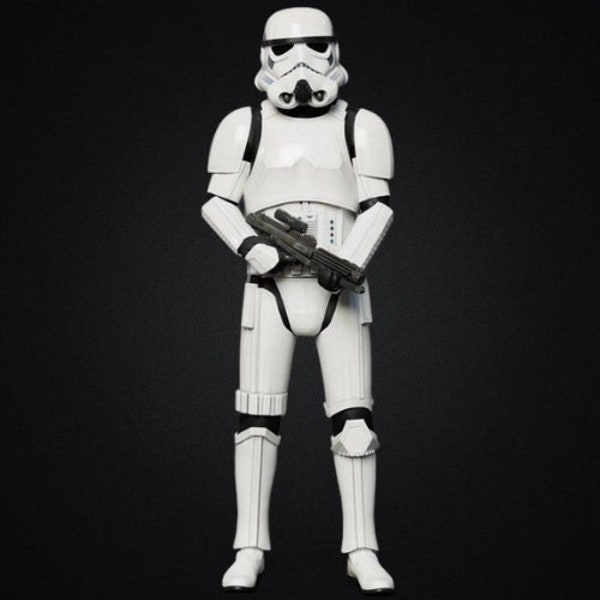 Stormtrooper Imperial Ganzkörper-Armrüstung mit Helm 3D Modell STL - Stormtrooper Imperial Cosplay - STL 3D Druckdatei