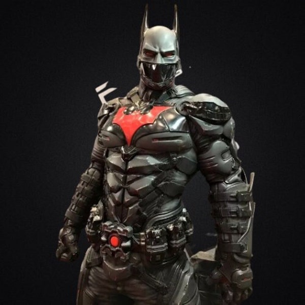 The Dark Knight Cosplay Armor - Custom Full Body Wearable Armor with Helmet 3D Model STL- Dark Knight Cosplay - STL 3D Print File