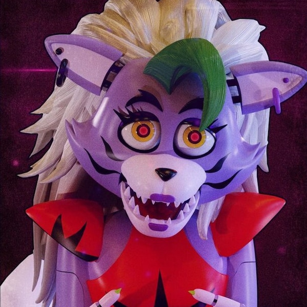 Roxy Costume Cosplay Five Nights at Freddy's - Etsy