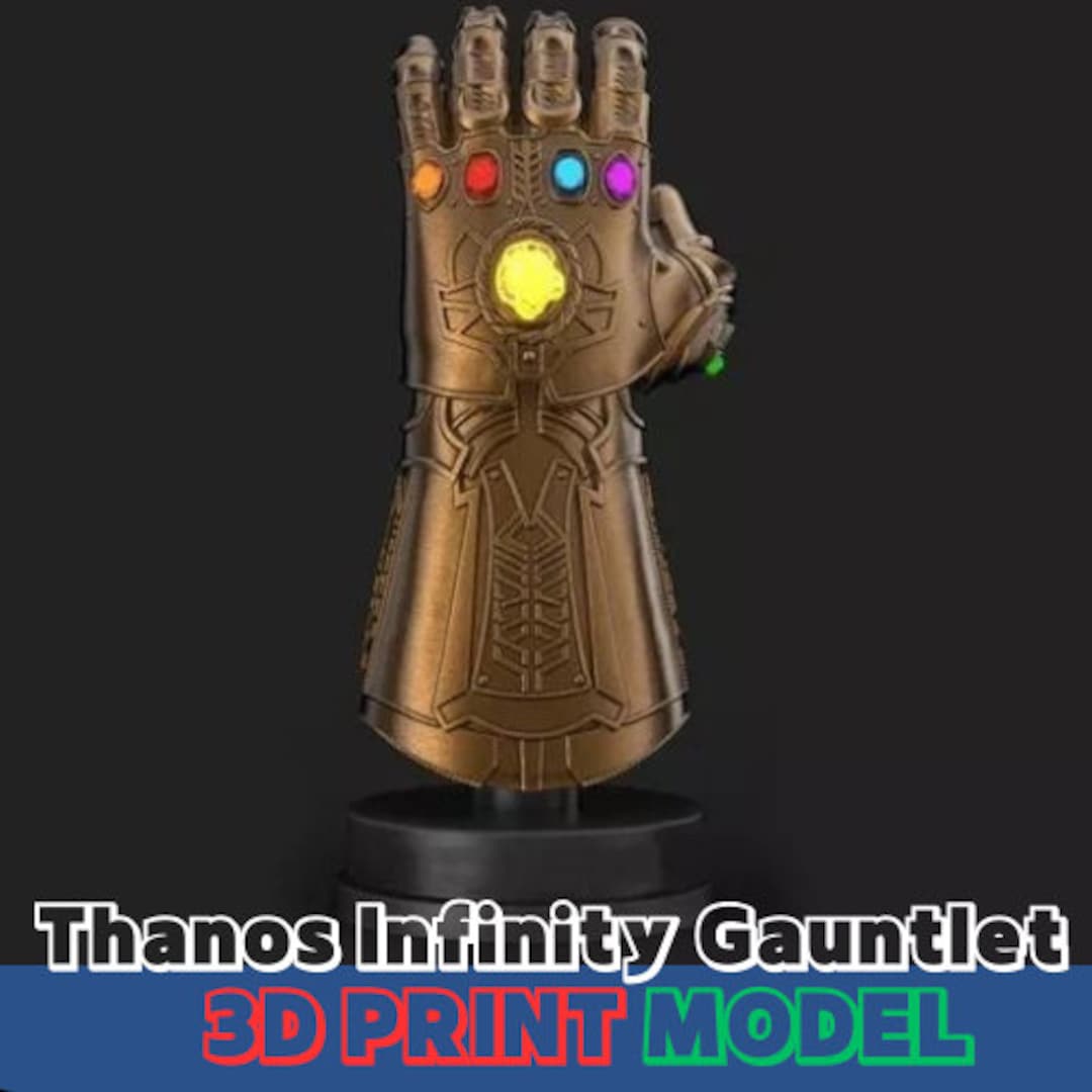 Modelo 3D de Thanos Infinity Gauntlet / Avengers Thanos Infinity ...