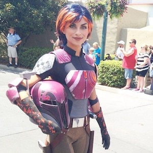 Sabine Wren Costume & Helmet - Sabine Wren Cosplay - Mandalorian Armor
