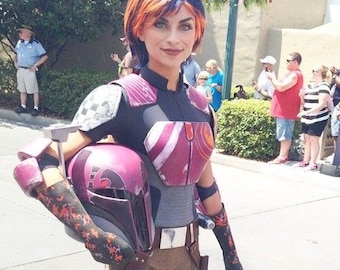 Sabine Wren Costume & Helmet - Sabine Wren cosplay - Mandalorian Armor Starwars Cosplay - Mandalorian armor STL file - STL 3D Print File